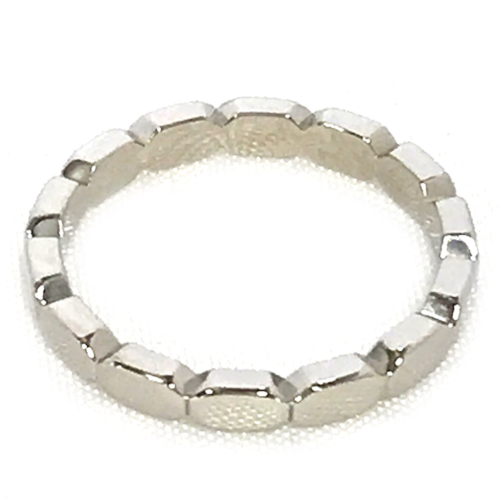 Chanel Premier Promise Wedding Ring Size 8.5 Pt950 Diamond Platinum Silver